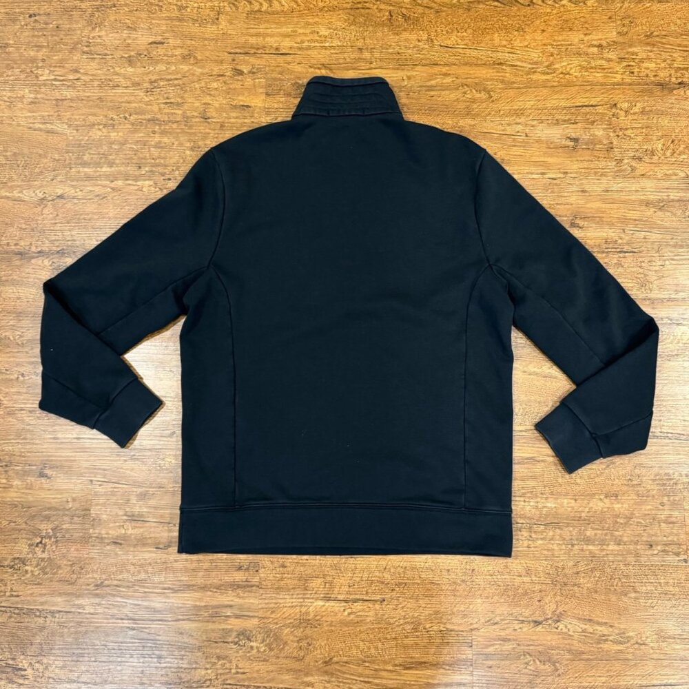 RLX Ralph Lauren Black 1/4 Zip Logo Performance Golf Mock Pullover Sweater Men L - Picture 3 of 10
